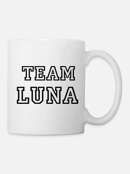 TEAM LUNA Dog Name TeamTricot - Mug - white