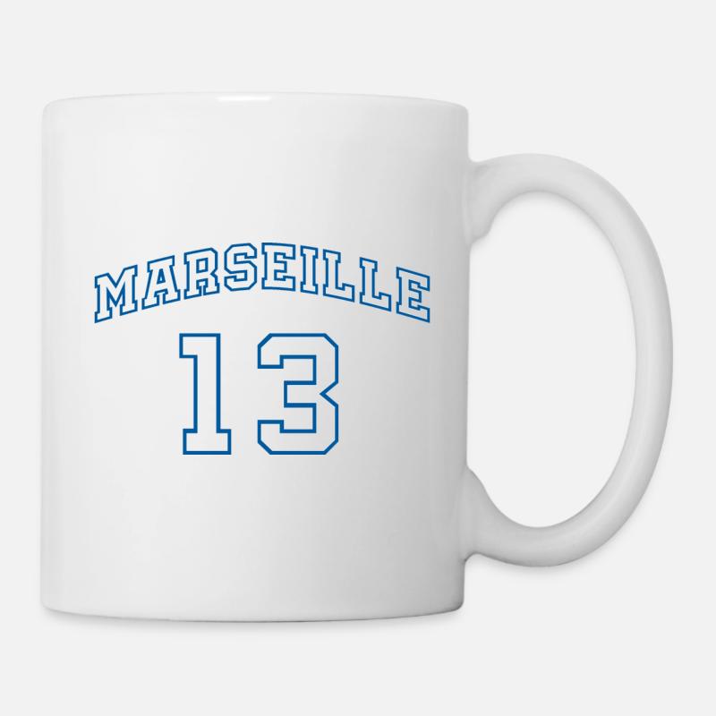 Marseille 13 - Mug blanc - blanc