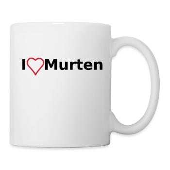 I Love Murten - Tasse - Weiß - Rechts