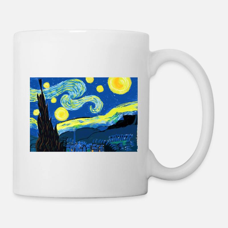 Starry night - Mug - white