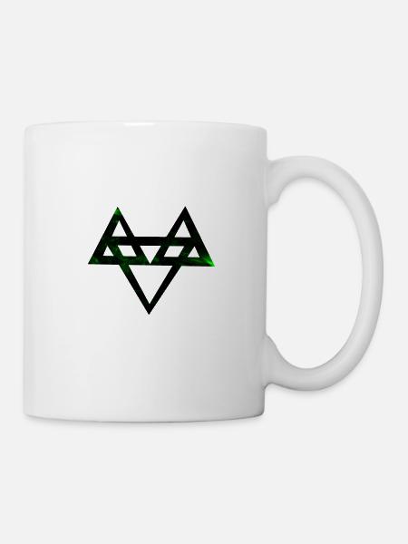 Neffex 3D Green - Tasse - Weiß