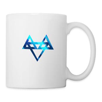 Neffex 3D Blue Logo 1 - Tasse - Weiß - Rechts