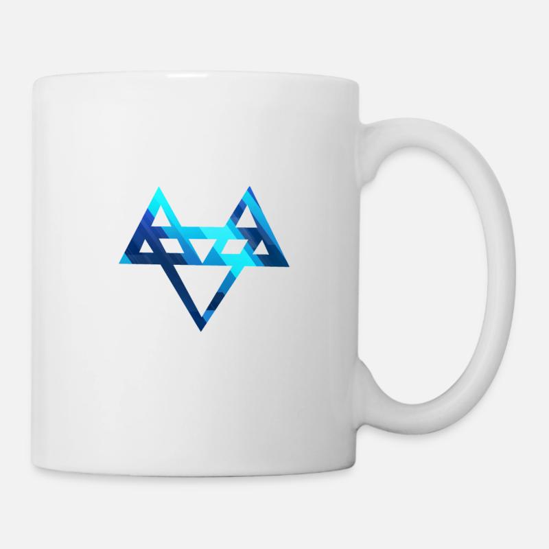 Neffex 3D Blue Logo 1 - Tasse - Weiß