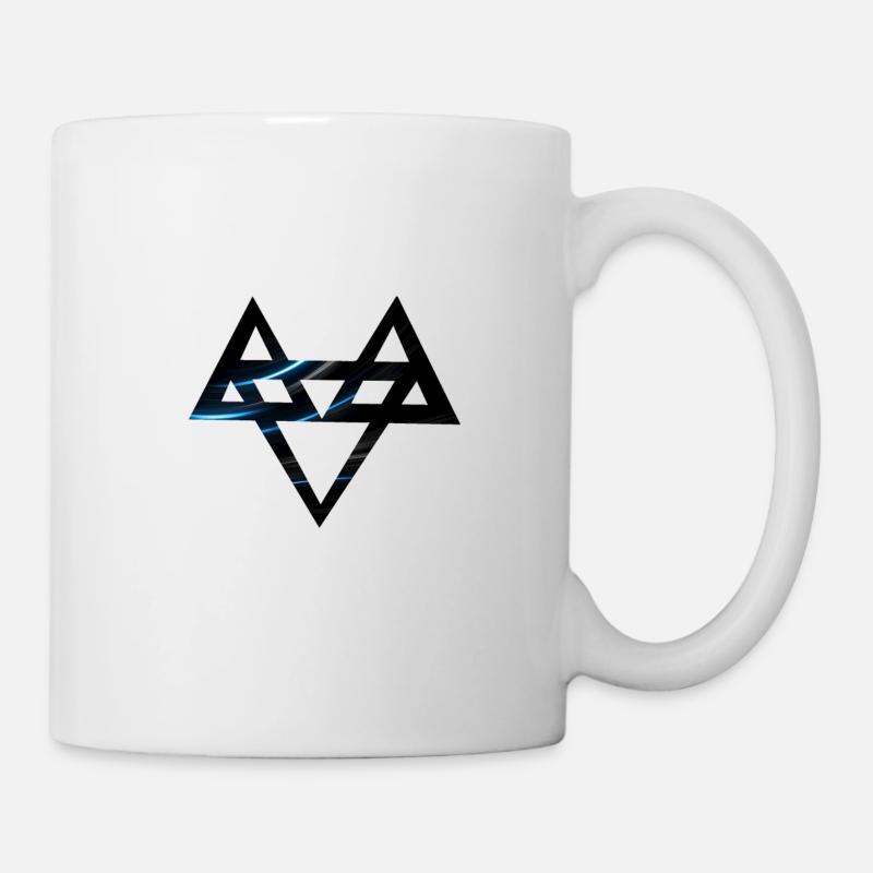 Neffex 3D 3 Blue2 - Tasse - Weiß