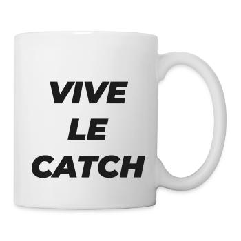 VIVE LE CATCH PLANTE - Mug blanc - blanc - Droite
