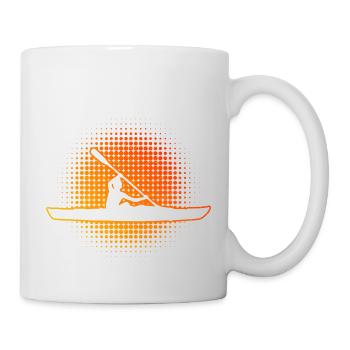 Kayak Kayak Hommes Kayak Femmes Canoë - Mug blanc - blanc - Droite