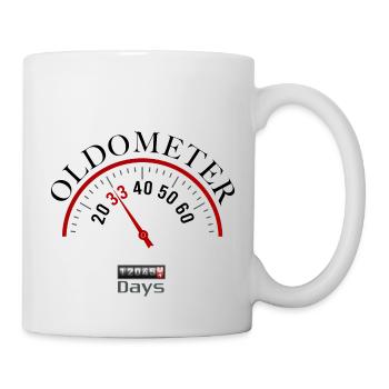 Oldometer 33e anniversaire - Mug blanc - blanc - Droite