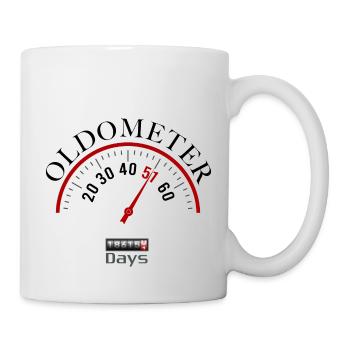 oldometer 51e anniversaire - Mug blanc - blanc - Droite