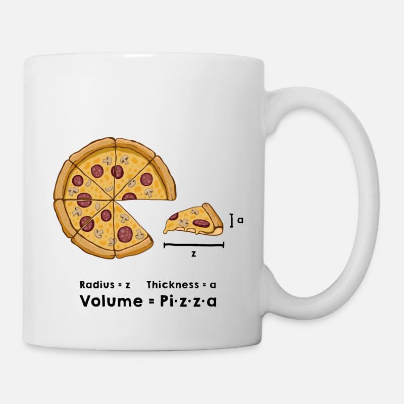 Pizza-Formel - Tasse - Weiß