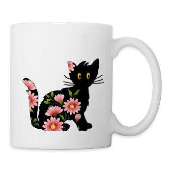 Cat - Mug - white - Right