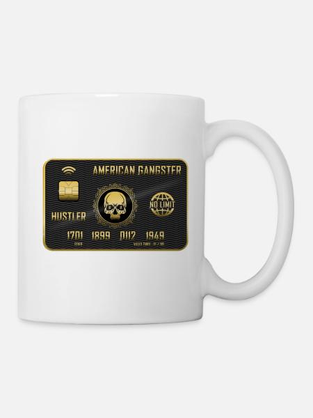 NO LIMIT AMERICAN GANGSTER - Tasse - Weiß