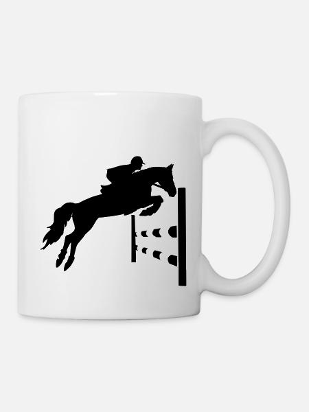 HORSE CSO - Mug blanc - blanc