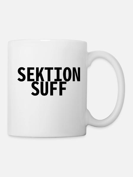 Sektion Suff - Tasse - Weiß