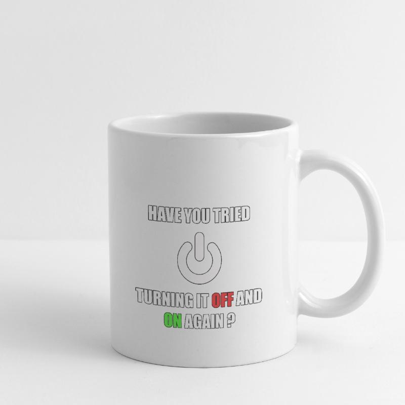Computer Nerd Informatiker IT Programmierer Tasse
