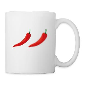 Scharf und unscharf, Fotografen Design witzig. - Tasse - Weiß - Rechts
