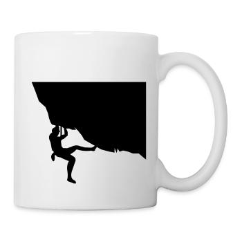Escalade - Mug blanc - blanc - Droite