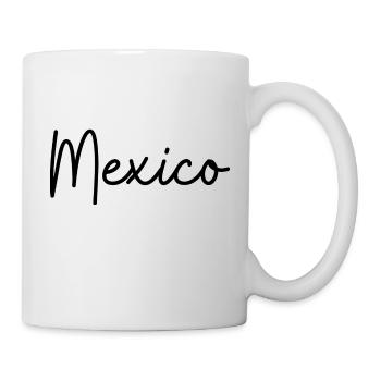 Mexiko Stadt Geschenkidee - Tasse - Weiß - Rechts