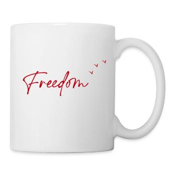 Freedom birds - Mug blanc - blanc - Droite