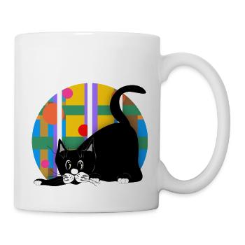 Cat - Mug - white - Right