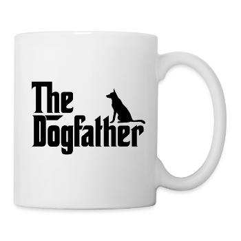 Le berger allemand Dogfather Dog Lover Godfather - Mug blanc - blanc - Droite