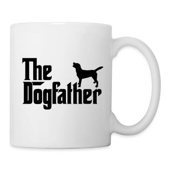 Le Labrador Retriever Dogfather Godfather Style - Mug blanc - blanc - Droite