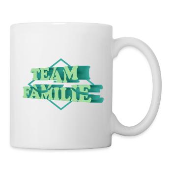 Team Familie - Tasse - Weiß - Rechts