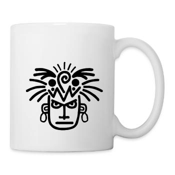 Kultur der Azteken, Lateinamerika - Tasse - Weiß - Rechts