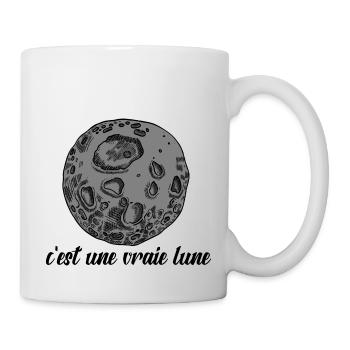 This is A Real Moon - Mug - white - Right