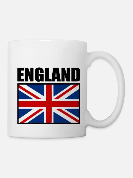 England - Tasse - Weiß