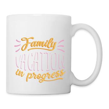 Familienurlaub im Gange Familienurlaub im Gange Ge - Tasse - Weiß - Rechts