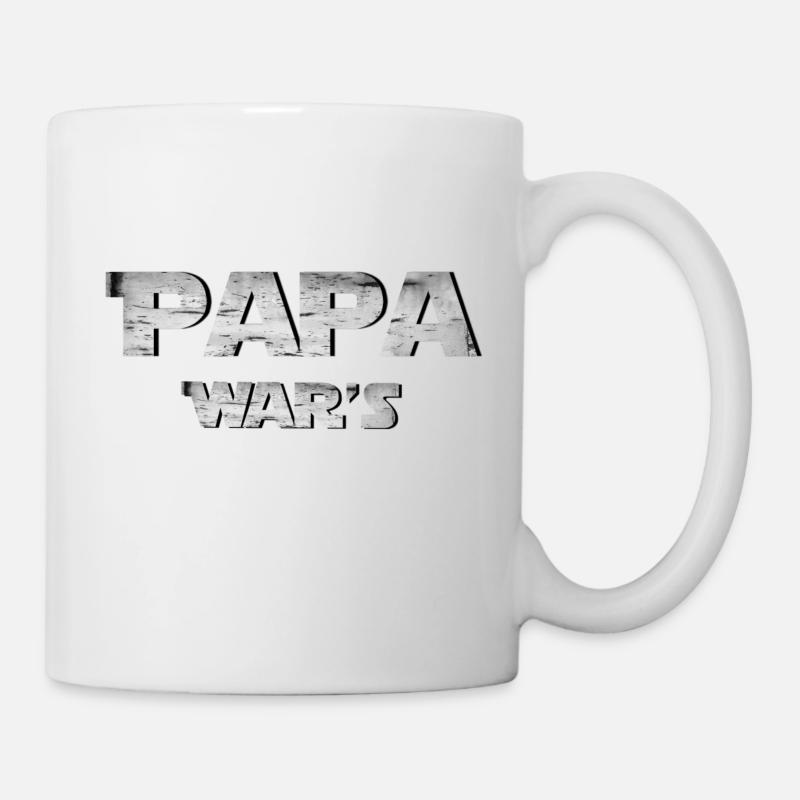 Papa wars Geschenk Geschenkidee - Tasse - Weiß