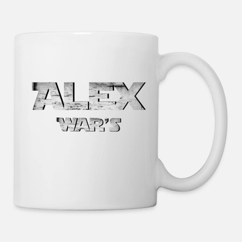 Alex Wars Geschenk Geschenkidee Alexander - Tasse - Weiß