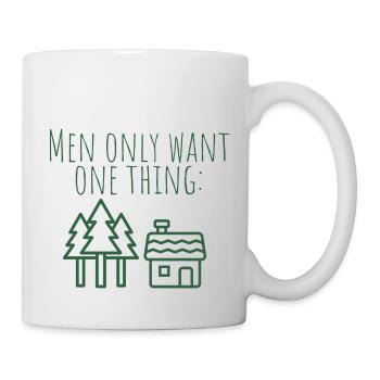 MowoT Maison au bord de la forêt - Mug blanc - blanc - Droite