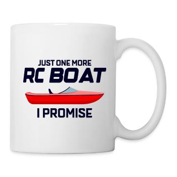 Rc Boat Racing Electric Powerboat Speedboat Race - Mug - white - Right