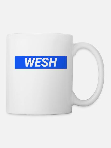 Wesh France - Mug blanc - blanc
