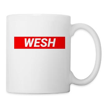 Wesh France - Mug blanc - blanc - Droite