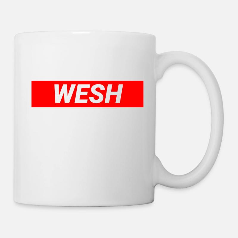 Wesh France - Mug blanc - blanc