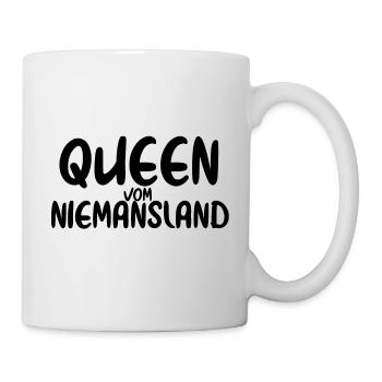 Queen niemandsland Queer Gay Homo - Tasse - Weiß - Rechts