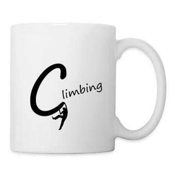 climbing - Tasse - Weiß - Rechts
