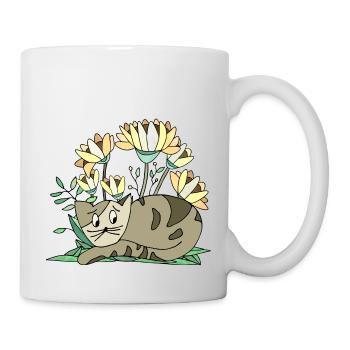 Cat - Mug - white - Right
