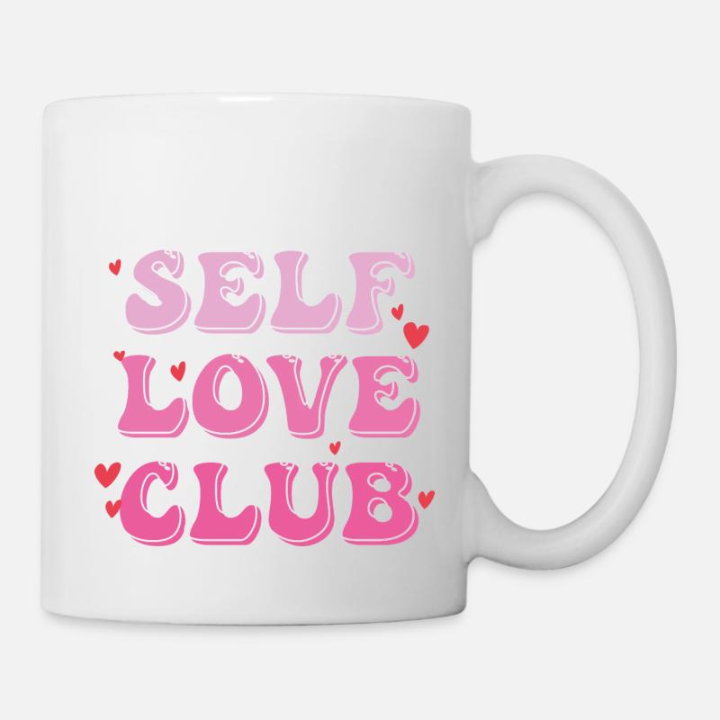 self love club 2 - Tasse - Weiß
