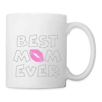 Best mom ever - Mug - white - Right