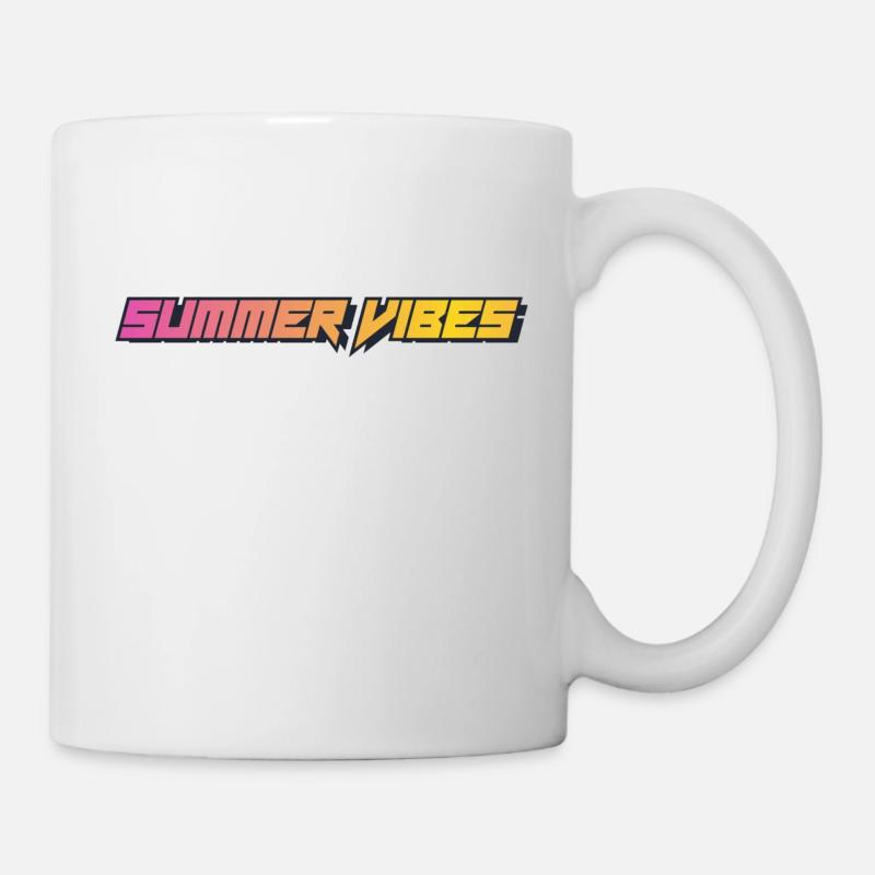 SUMMER VIBES - Mug blanc - blanc