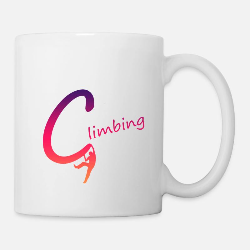 Climbing - Tasse - Weiß