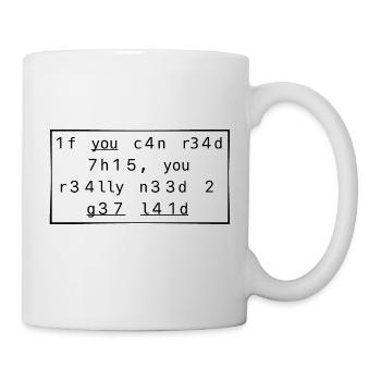 g3t l41d - Mug - white - Right
