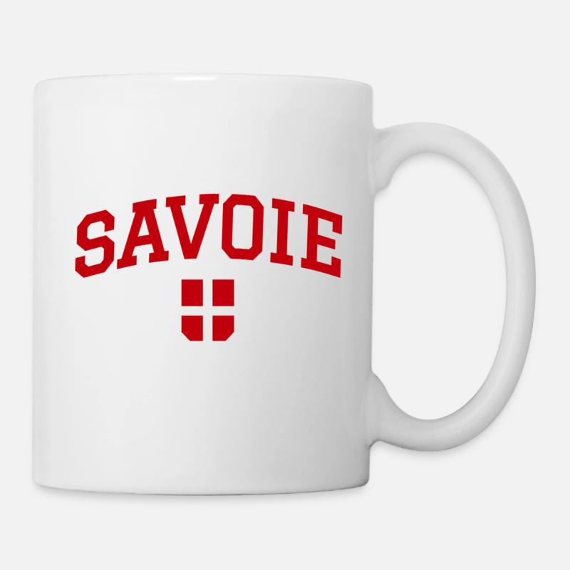Drapeau Savoie - Mug blanc - blanc