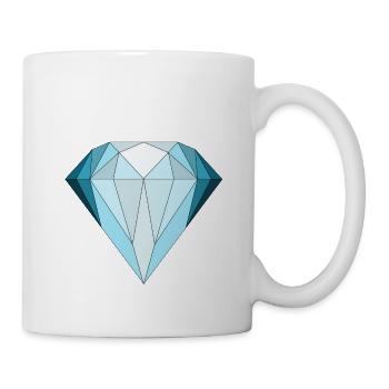 Diamond geometric - Mug - white - Right