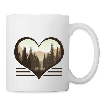 I Love Outdoors - The Great Outdoor Adventure - Mug - white - Right