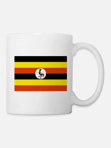 Uganda - Tasse - Weiß