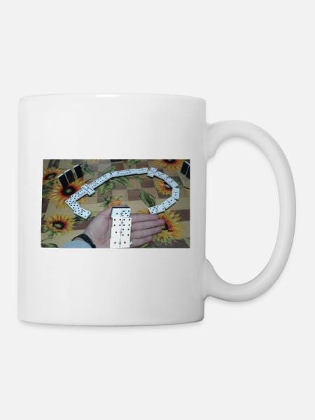 Domino - Mug blanc - blanc